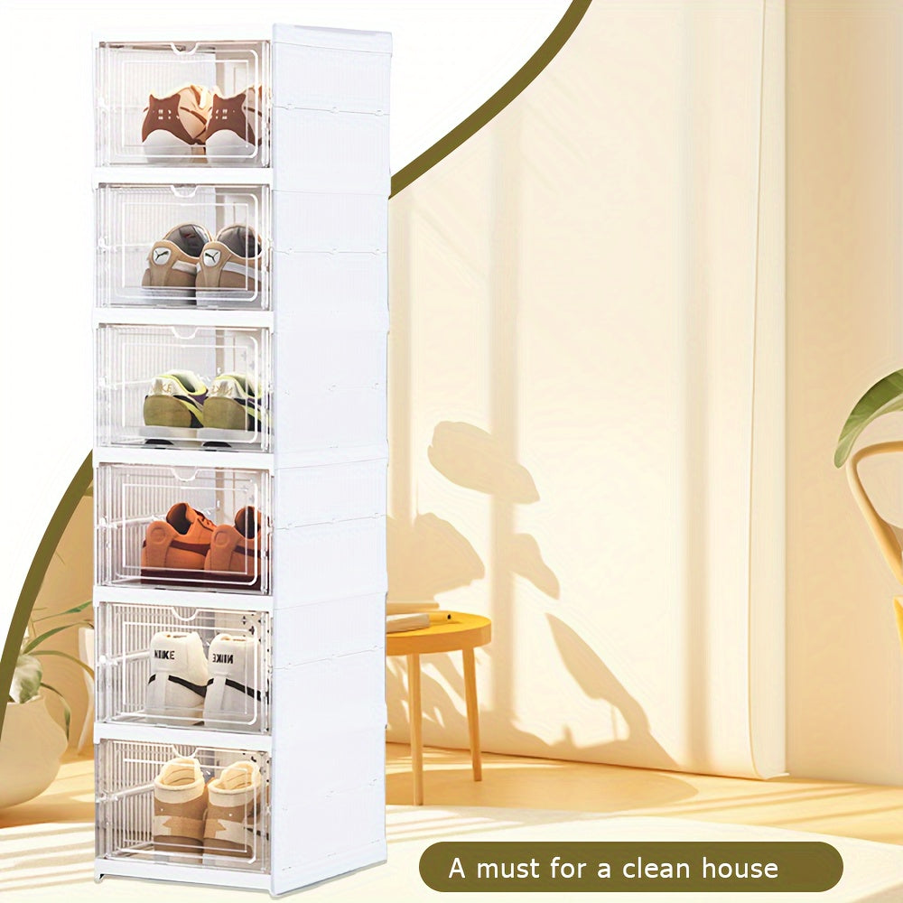 6 Tier Foldable & Collapsible Shoe Rack