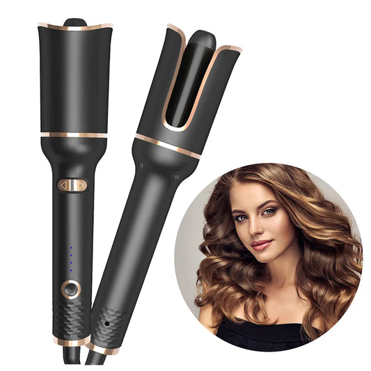 Auto Rotating Ceramic Hair Curler