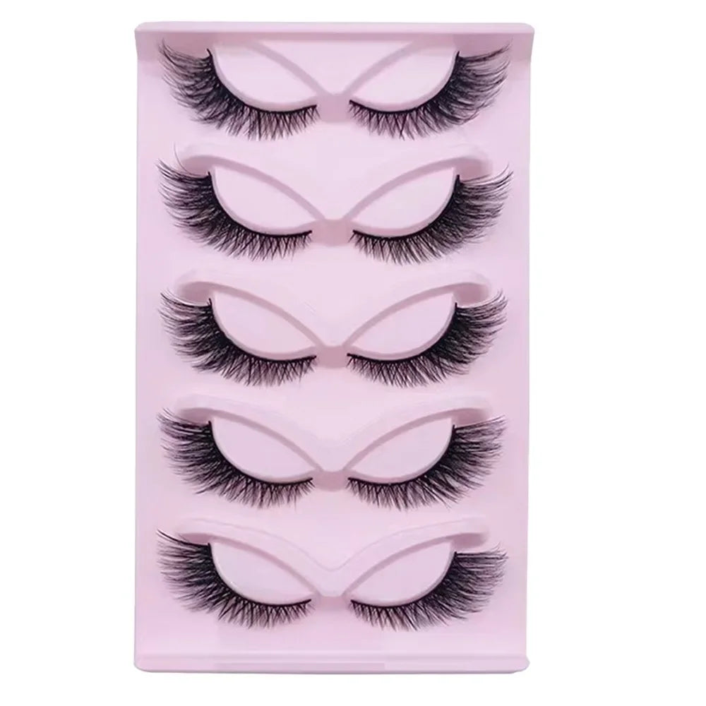 5-Pair Luxury False Eyelashes Set