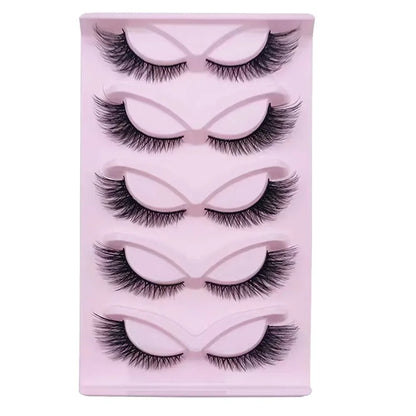 5-Pair Luxury False Eyelashes Set