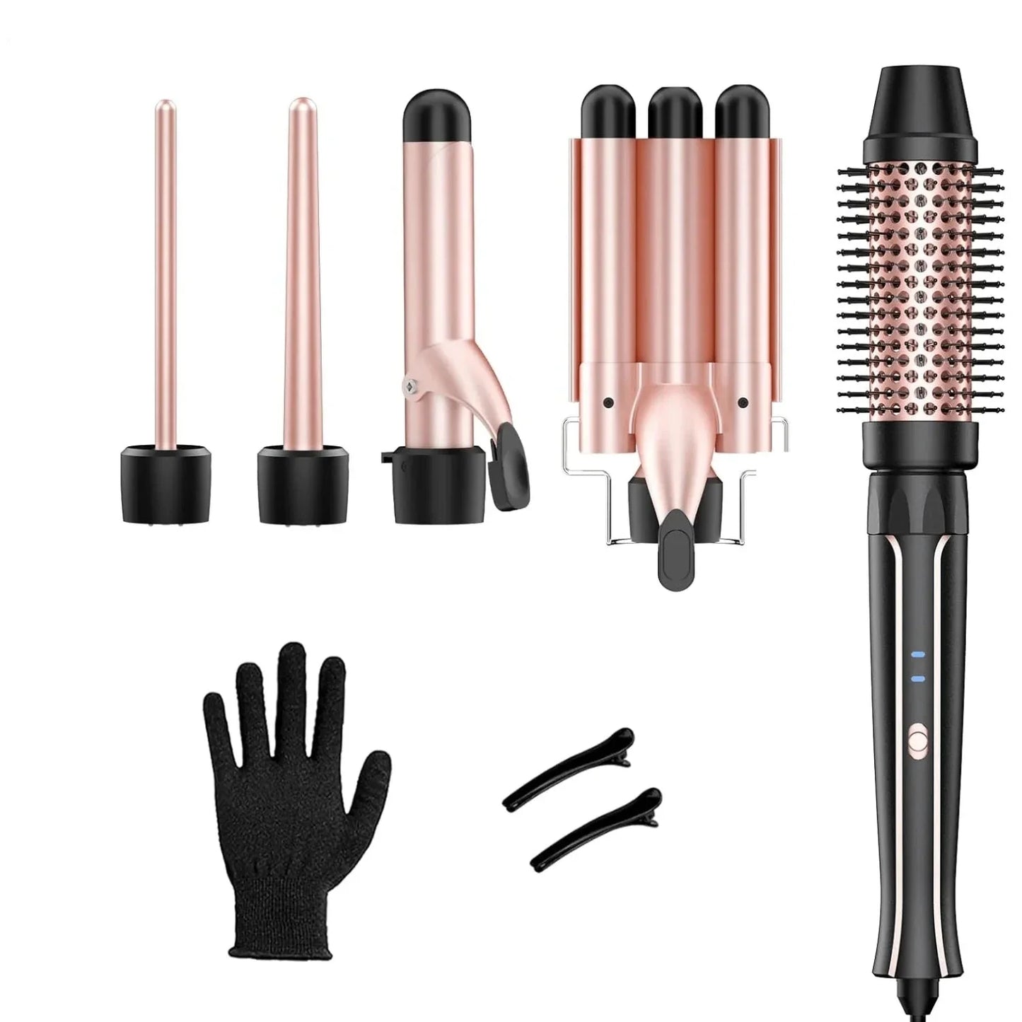 5-in-1 Professional Curling Iron Set