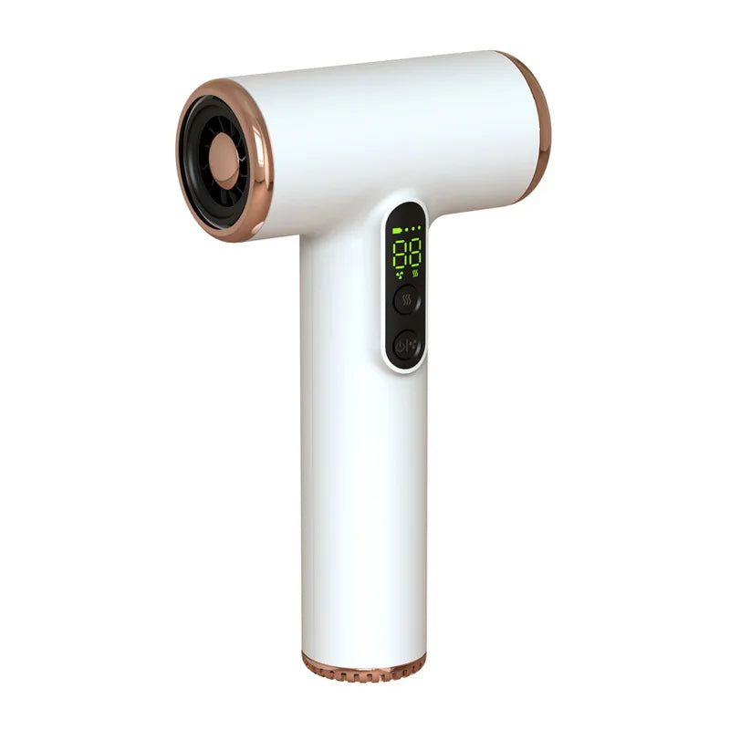 AirEase™ Cordless Hair Dryer | USB Rechargeable & Dual Temperature Control