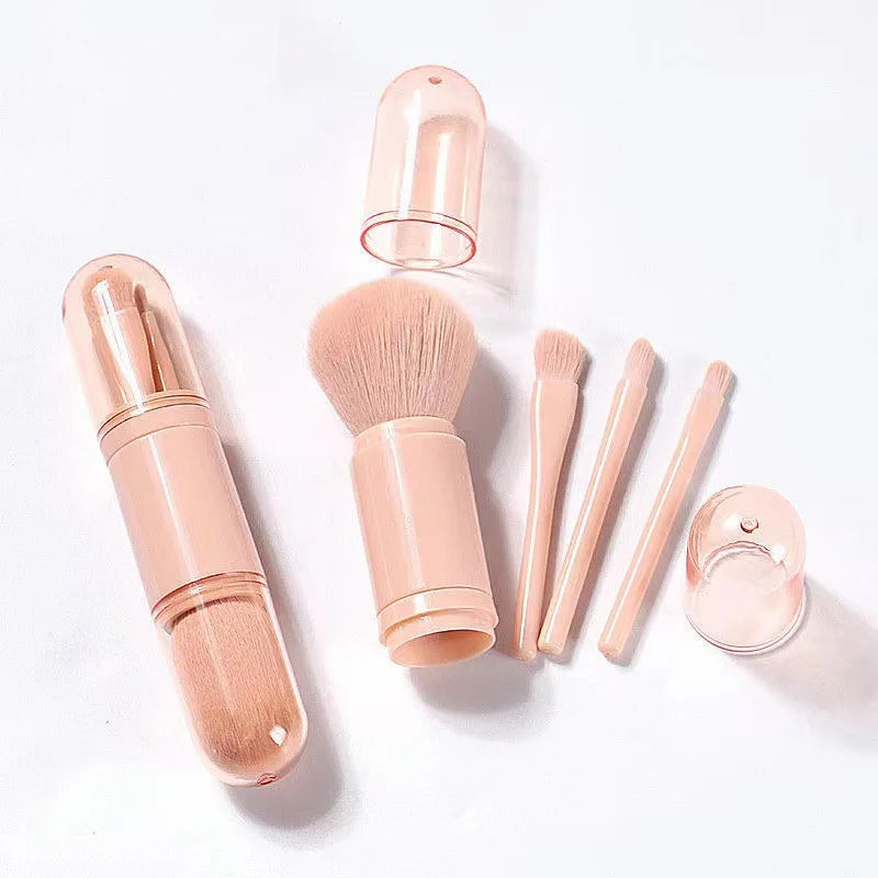 4-in-1 Compact Makeup Brush Set