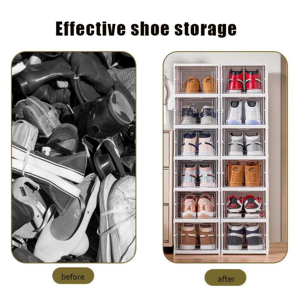 6 Tier Foldable & Collapsible Shoe Rack