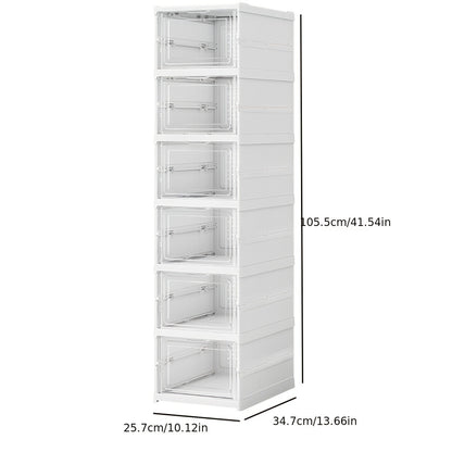 6 Tier Foldable & Collapsible Shoe Rack