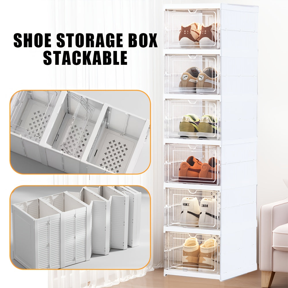 6 Tier Foldable & Collapsible Shoe Rack